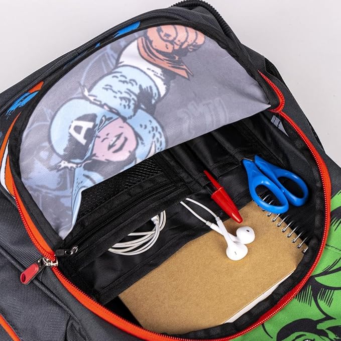 🎒 Zaino Scuola e Tempo Libero "Mondadori Heroes - Hero Time!" 🛡️💥