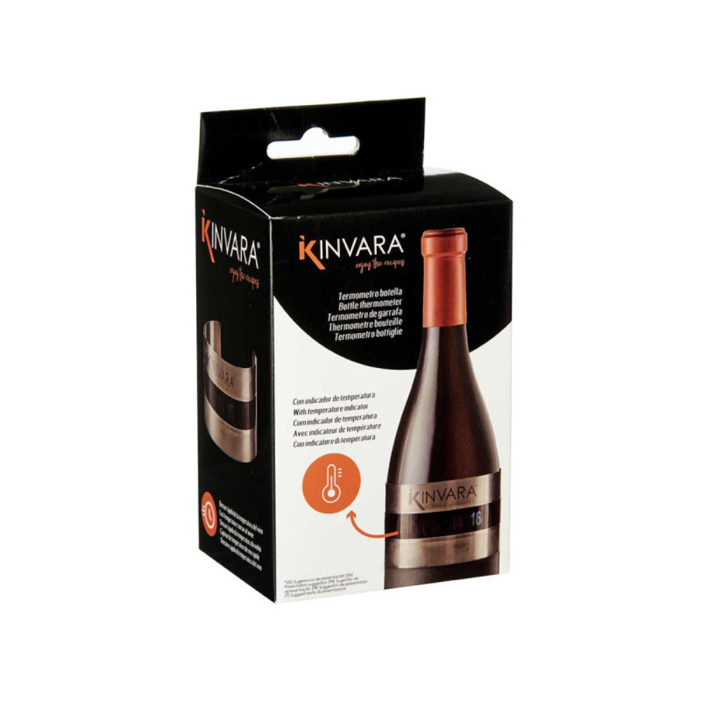 Cavatappi Elettrico + Termometro Per Bottiglie Di Vino - Kinvara