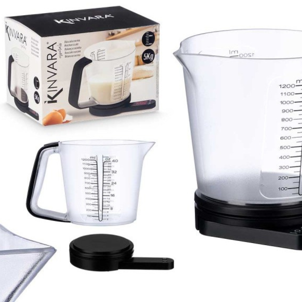Bilancia Elettronica con Caraffa Graduata Kinvara