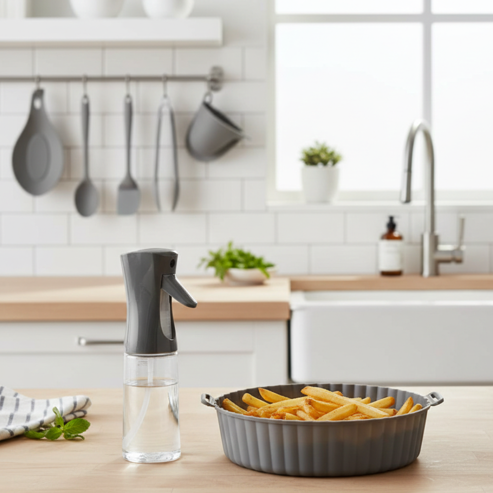 Set 8 Utensili Friggitrice Ad Aria