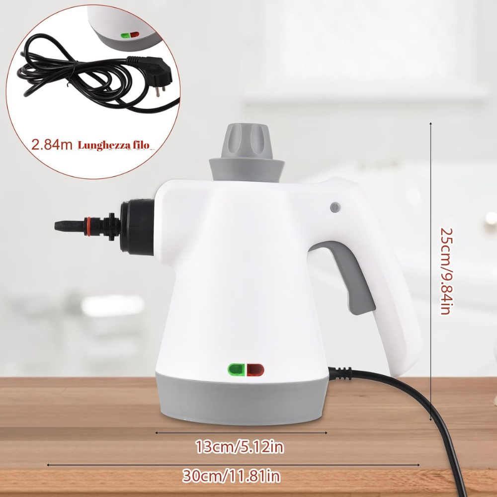 Pulitore a Vapore Portatile Argon – 1050W