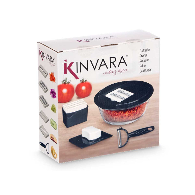 🎁 Set Tagliaverdure Multifunzione 5 in 1: Il tuo alleato in cucina! 🎁