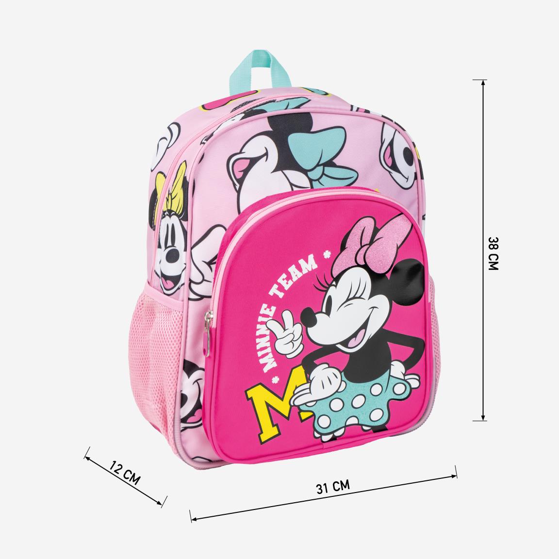 💖🎒 Il Sogno di Ogni Bimba: Zaino Scuola Elementare Minnie Mouse "Minnie Team" 🎒💖