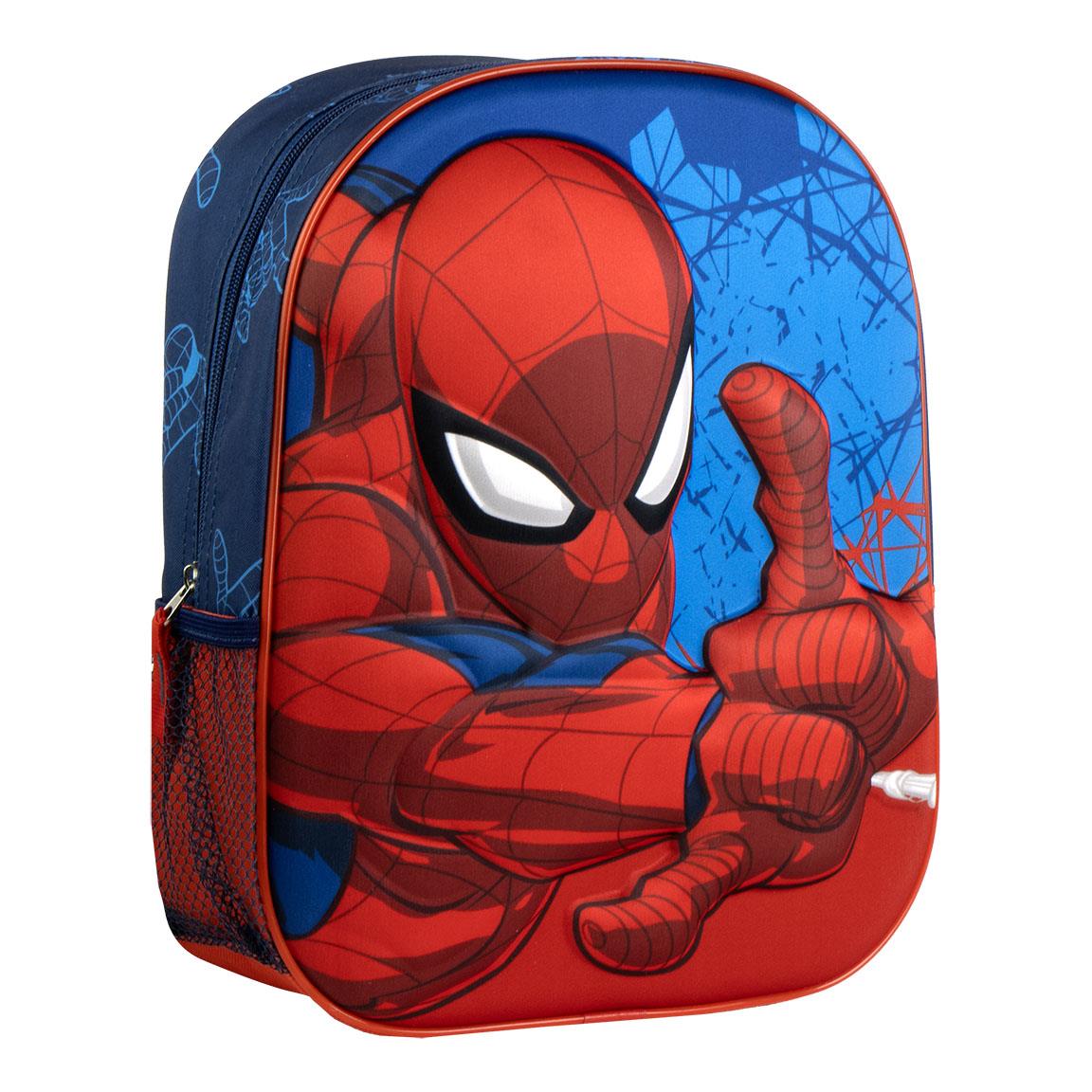 🕸️ Zaino Asilo & Tempo Libero "Spider-Man 3D Action" 🕷️💥