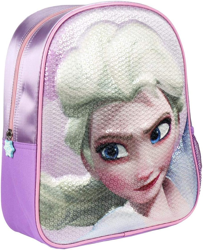 🎒 Zaino Asilo & Tempo Libero Disney Frozen - Elsa "Magia di Paillettes" ❄️👑
