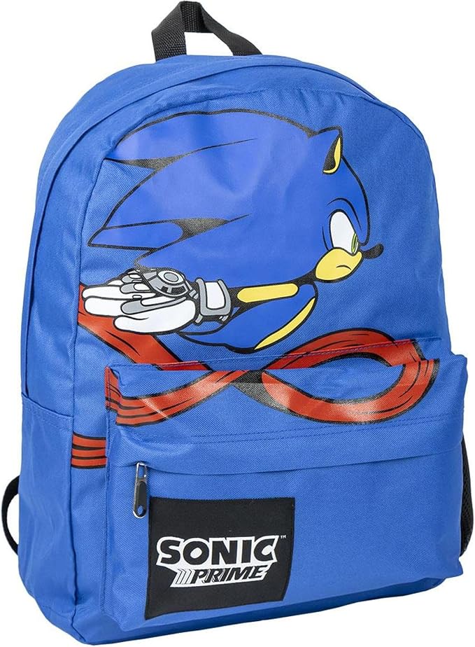 🦔⚡ Zaino Scuola & Tempo Libero Sonic Prime – Blu Elettrico 🎒🌀