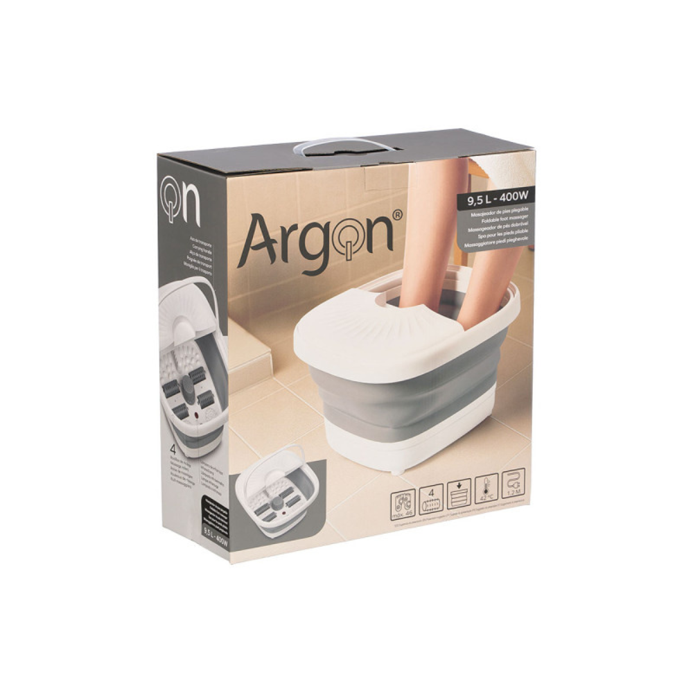 Massaggiatore Plantare Pieghevole Silicone 9,4L Acqua 400W