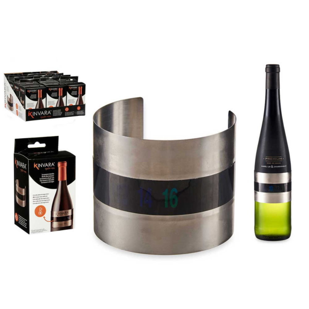 Cavatappi Elettrico + Termometro Per Bottiglie Di Vino - Kinvara