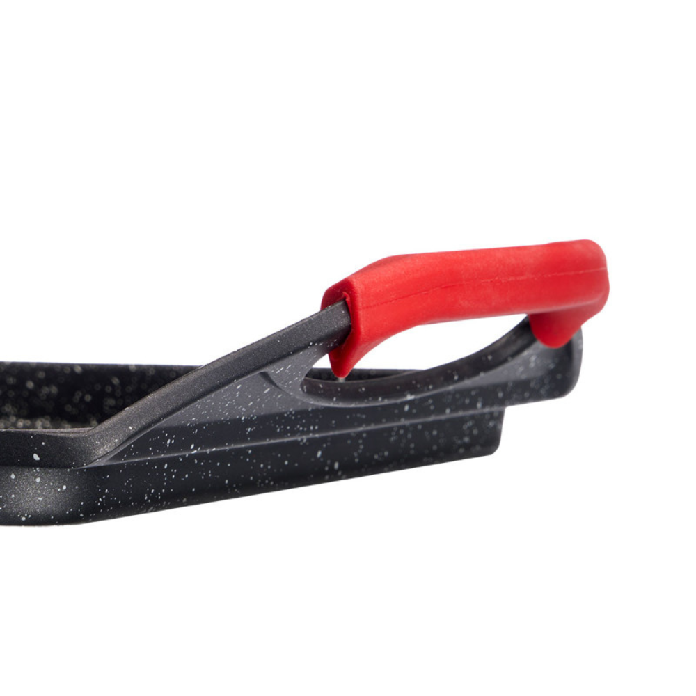 Griglia 34x26cm piatta alluminio fuso induzione