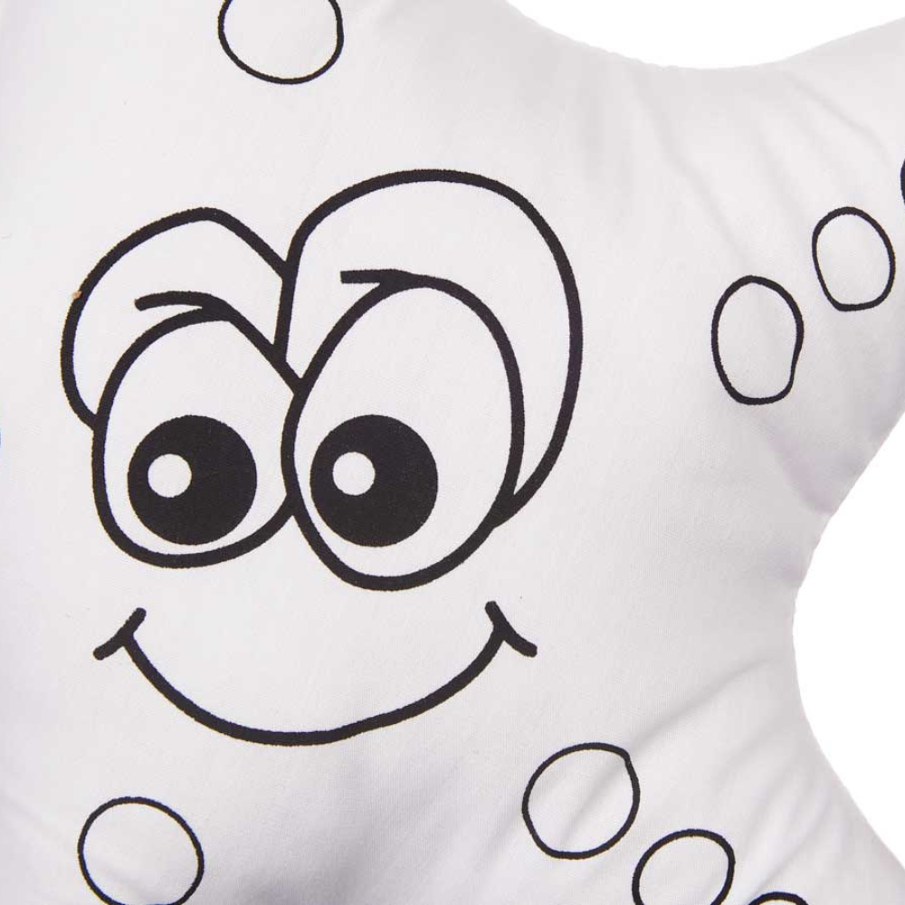Peluche da Colorare – Stella Marina Creativo con 4 Pennarelli Inclusi – PINCELLO