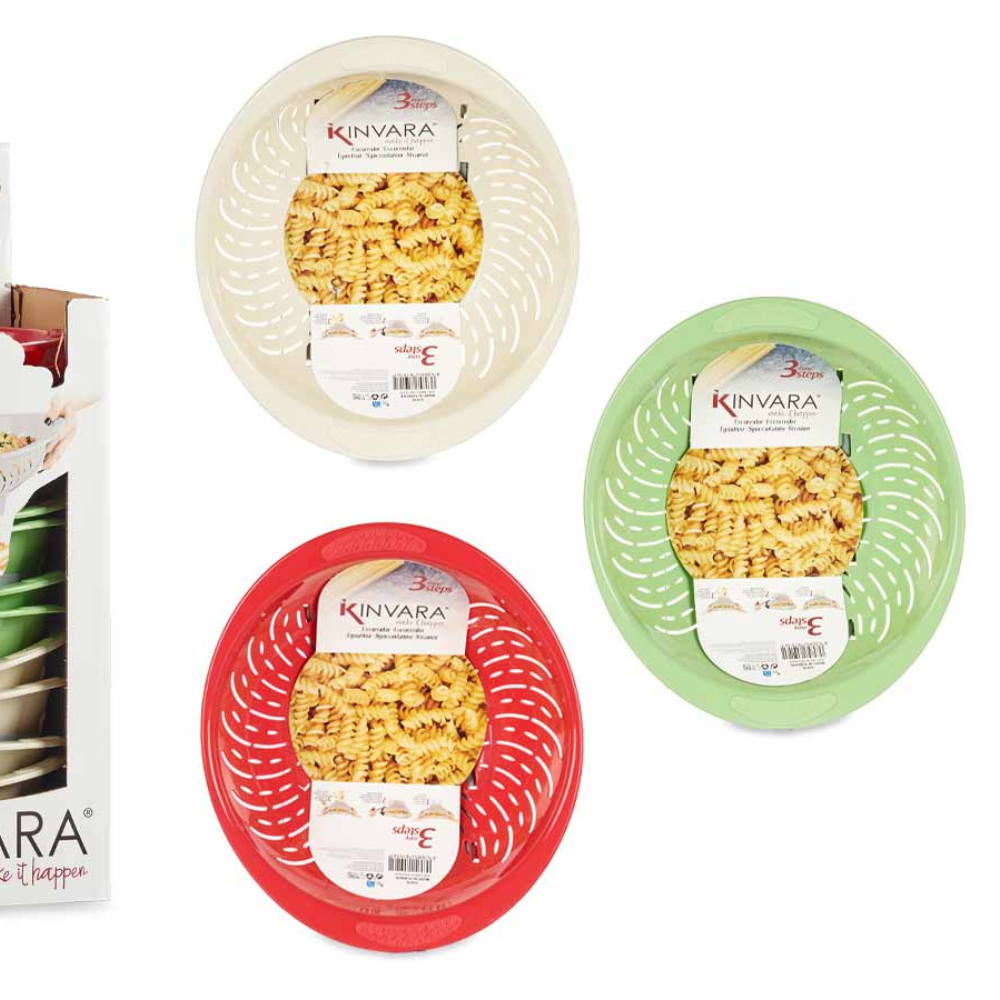 2 x Colapasta con Base Rialzata – Design Curvo e Moderno