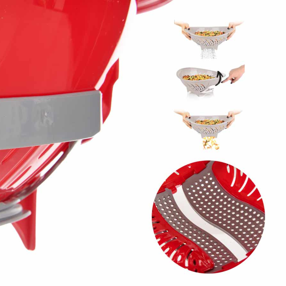 2 x Colapasta con Base Rialzata – Design Curvo e Moderno