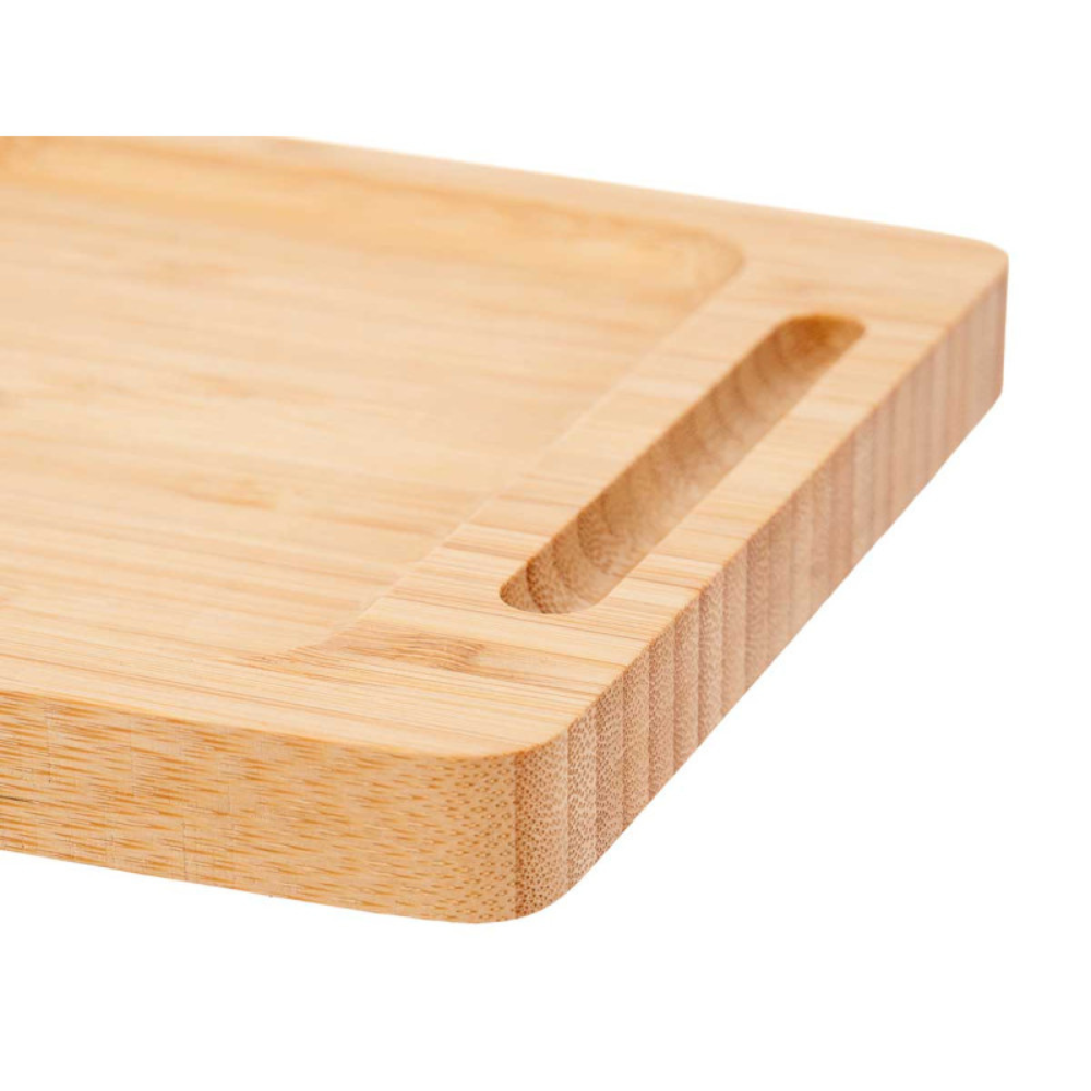 Vassoio Per Aperitivo Bambù Con Porta Calice Integrato – Kinvara