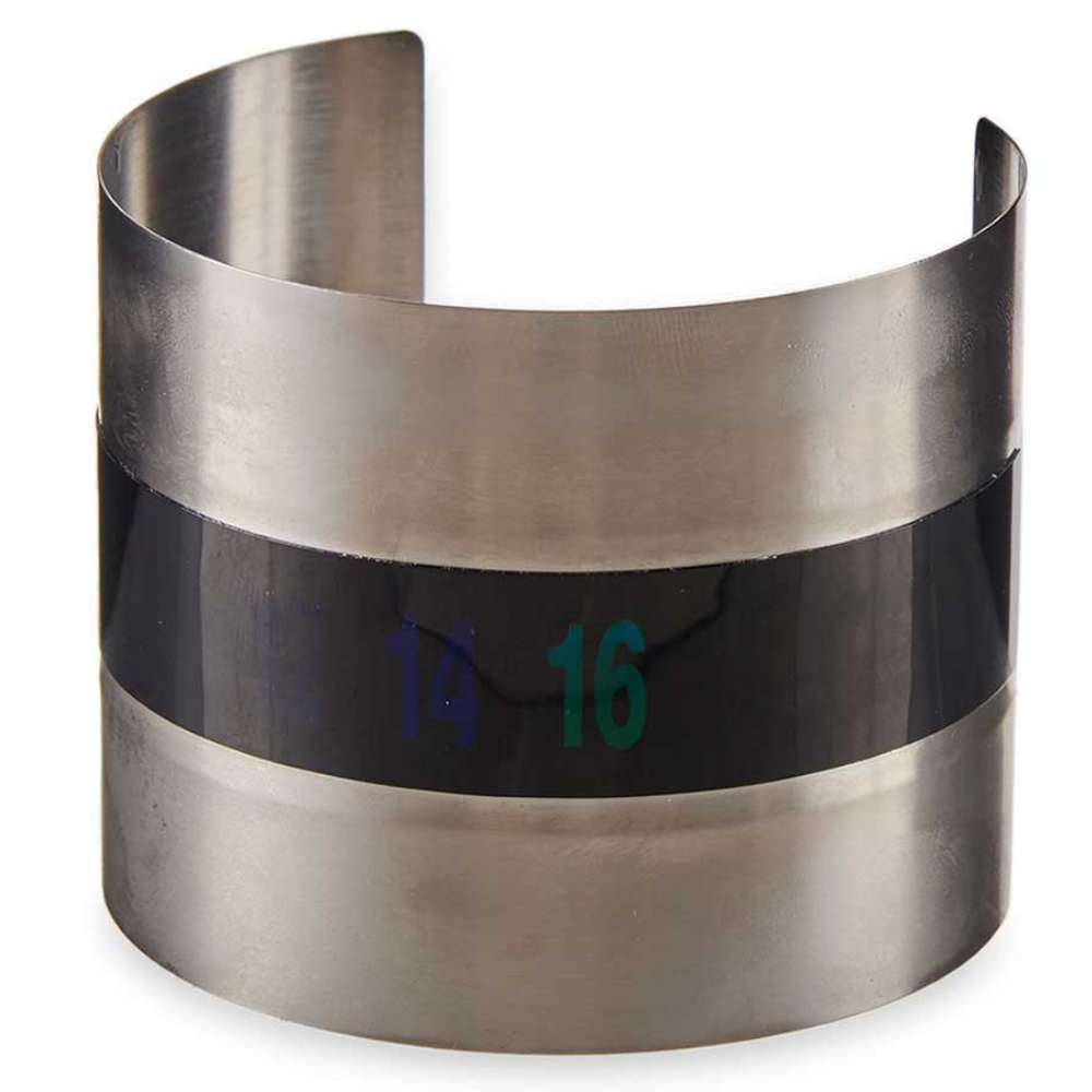 2x Termometro ad Anello per Bottiglie – Acciaio Inox