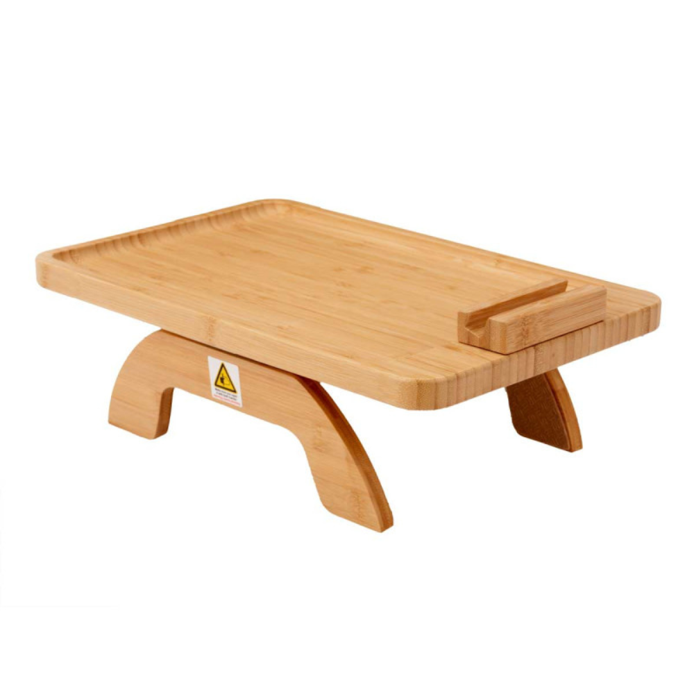 Tavolo Vassoio Bambù Braccio Sofà - Kinvara