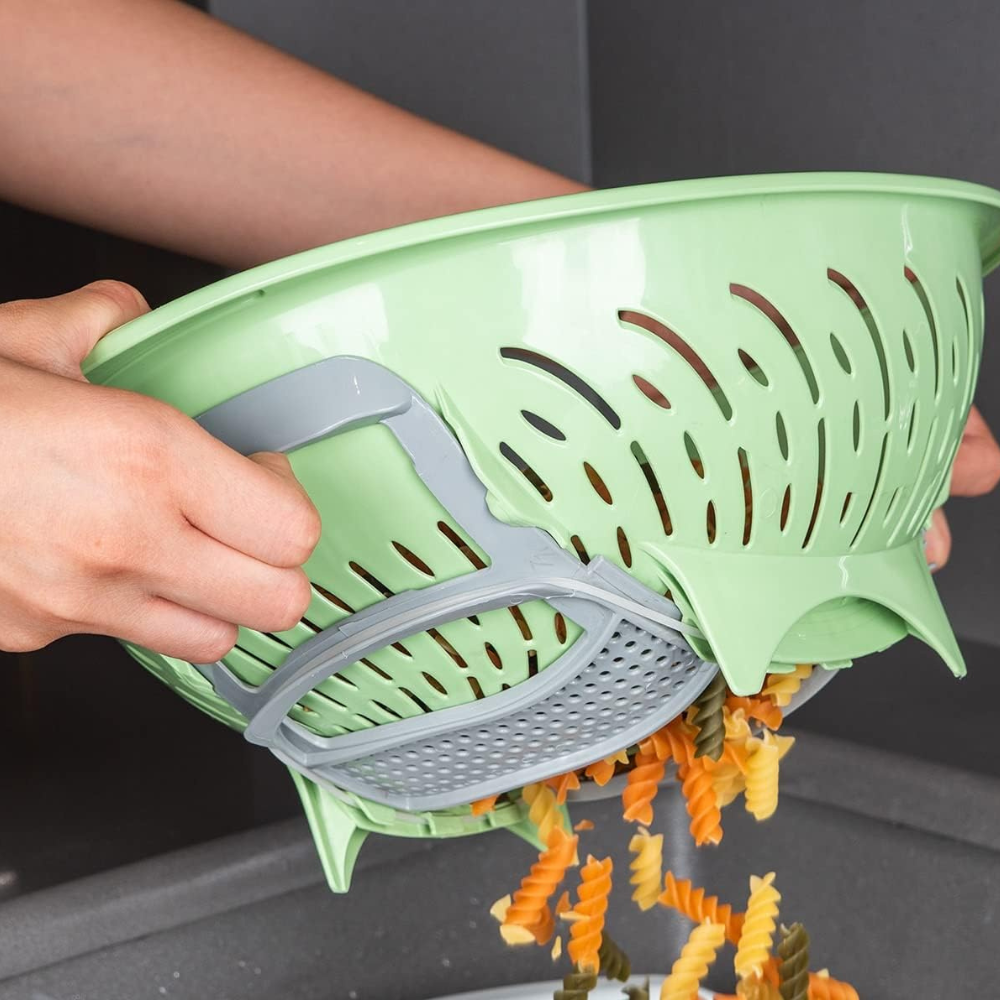 2 x Colapasta con Base Rialzata – Design Curvo e Moderno