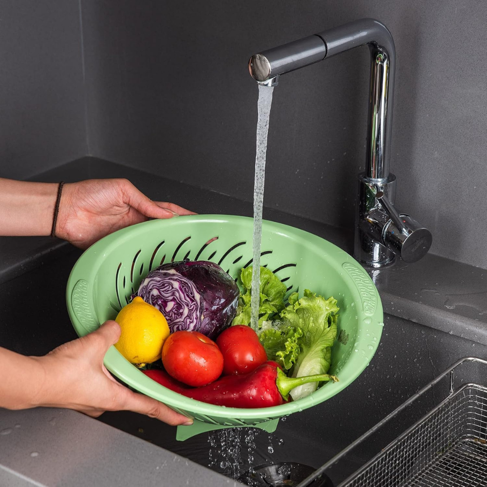 2 x Colapasta con Base Rialzata – Design Curvo e Moderno
