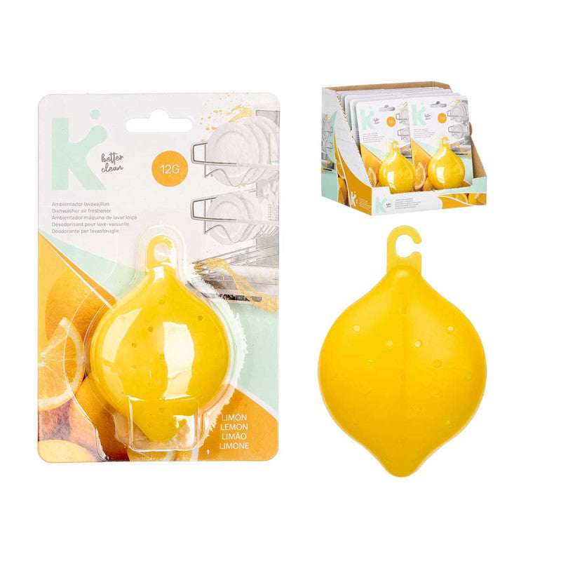 3x Deodorante per Lavastoviglie al Limone, Brezza Marina, Mela Verde - 12g (180 Lavaggi) – Kinvara